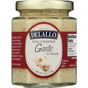Delallo Minced Garlic, in Water, 6 oz