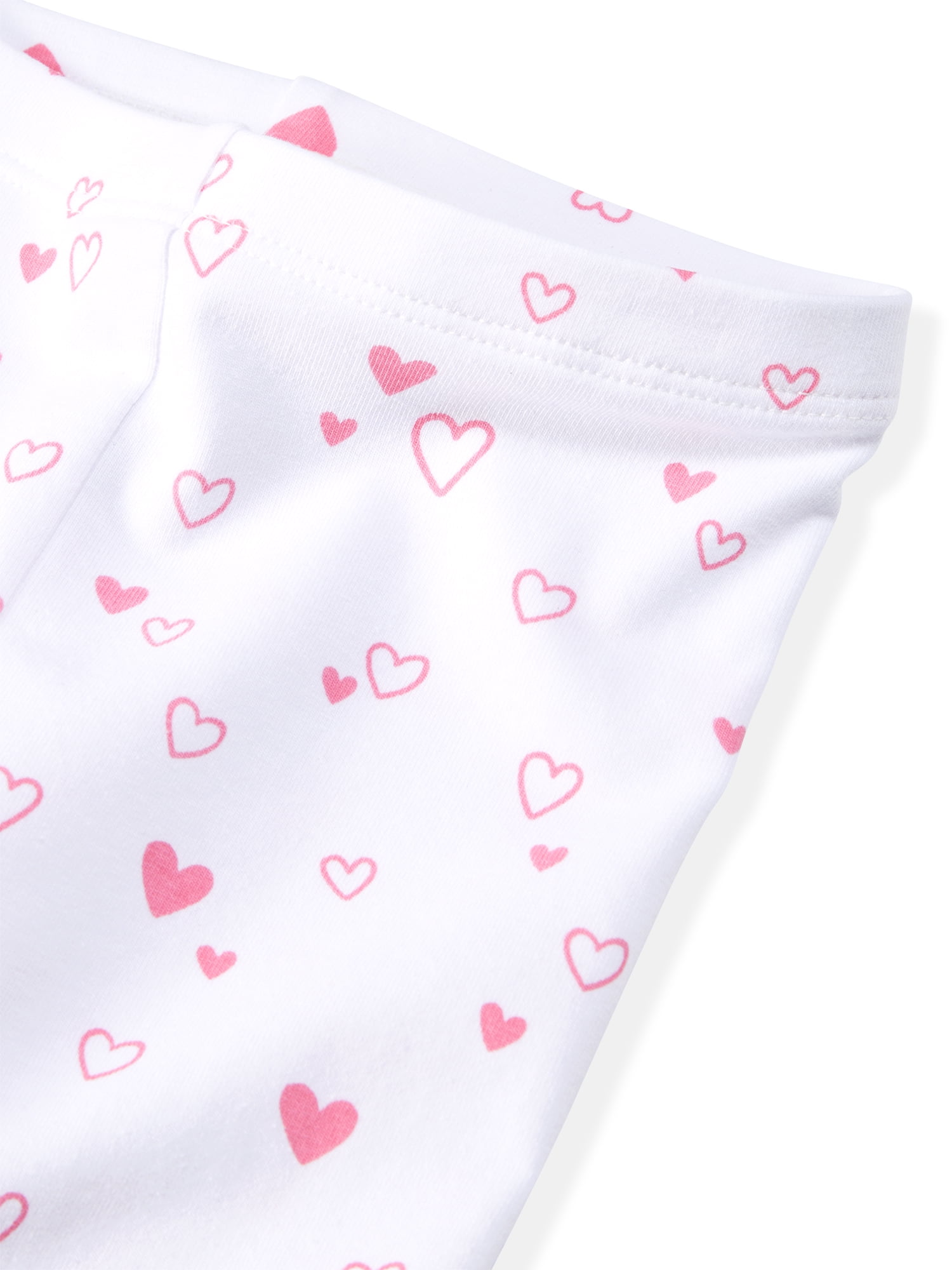Garanimals Newborn, Baby & Toddler Girl Cotton Pull-on Leggings, Sizes 0M–6T, Single & 3-pack