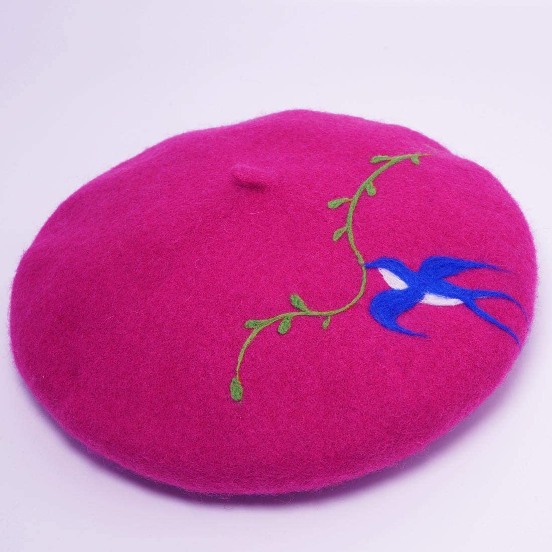 Vintage Painter Hat Wool French Beret 