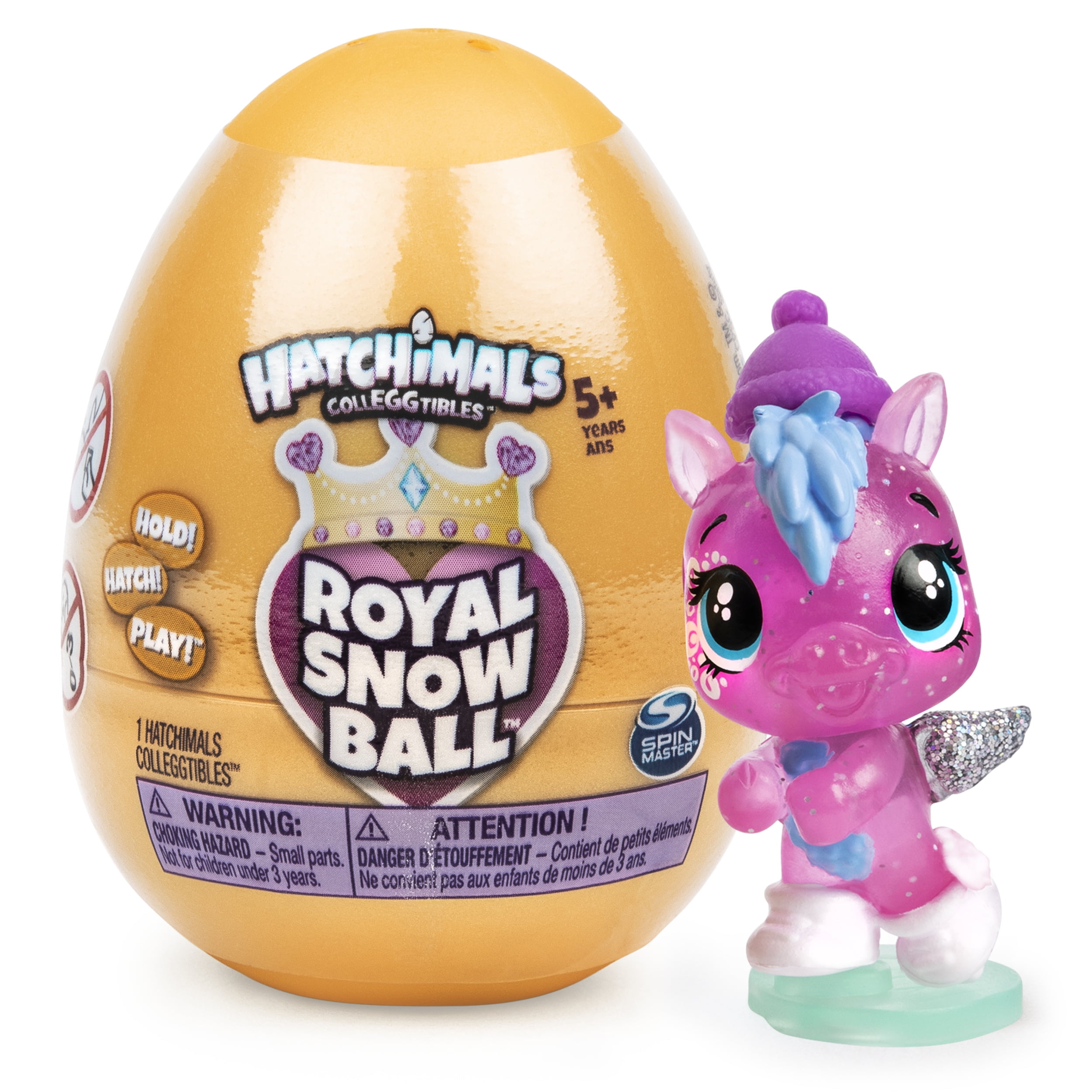 Hatchimals Pixies Royal Snowball Mystery Egg Magical Snow Ball for sale online