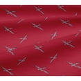 thumbnail image 5 of oneOone Viscose Jersey Fabric Bird Block Print Fabric BTY 60 Inch Wide, 5 of 5
