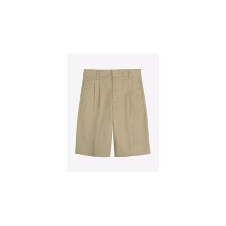 French Toast Pleated Front Adjustable Waist Shorts Boys 10 Husky