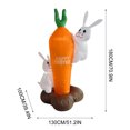 thumbnail image 6 of 1.8m Easter Inflatable Outdoor Inflatable Model Led Lamp Festival Layout Family Gifts, 6 of 9