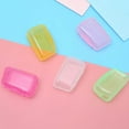 thumbnail image 2 of 5pcs Color Random Toothbrush Head Cover Outdoor Camping Travel Toothbrush Head Plastic Case Guard, 2 of 9
