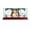 Red, variant on Perfect Cases CRDDB-W Card and Double Baseball Display Case- Walnut