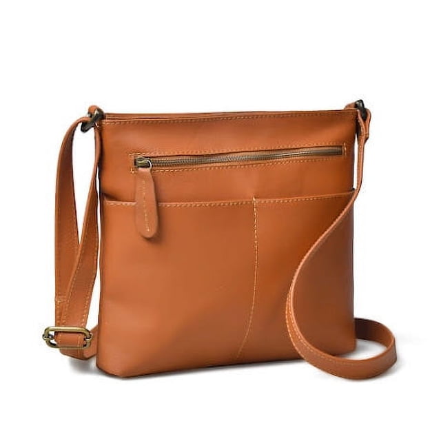 Bolso Bandolera y Bandolera Mujer Marrón Claro