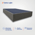 thumbnail image 3 of LASE Muebles Base para Cama Box Matrimonial Resistente para Colchón Tapiz Lino Oxford, 3 of 7