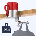 thumbnail image 4 of Soporte Parauriculares De Escritorio, Abrazadera Giratoria De 360 ​​​​, Almacenamiento Para Tazas Y Auriculares, Gancho De Metal Incluido, Para Accesorios De Escritorio De, 4 of 7