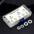 thumbnail image 3 of Nylon Flat Washer Assortment For Electrical Connections, Moisture Resistant Wear Resisting Washers Prevent Electrical Shorts Between Metal And Metal, Load Distribution And, 3 of 7