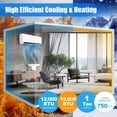 thumbnail image 3 of Aire acondicionado GLACER 12000BTU Mini Split 220V 17 SEER2, 3 of 8