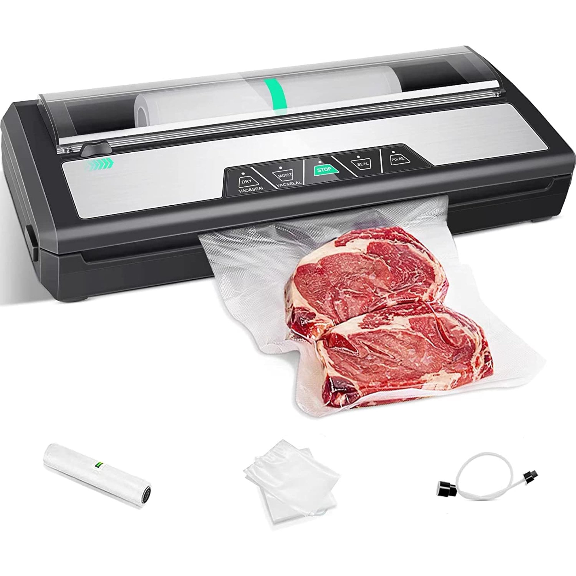 Commercial Vacuum Sealer Machine Seal a Meal Food Saver System With Free Bags 