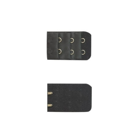 

Promotion Clearance Women Bra Strap Extender 3 Rows 2 Hooks Bra Extenders Clasp Strap Sewing Tools Intimates Accessories black