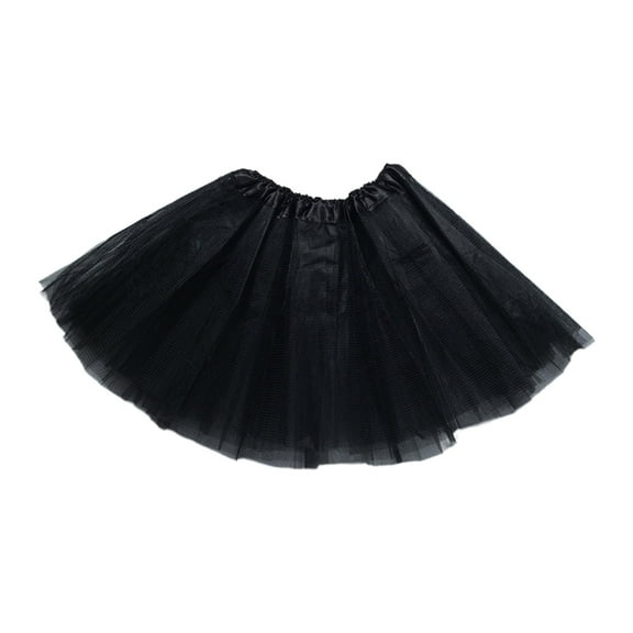 Children Kid Girls Ballet Skirts Elastic Mesh Tutu Ballerina Dress Dancing Skirt