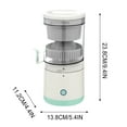 thumbnail image 3 of TIMIFIS Juicer Portable Juicer Rechargeable Juicer Household Fruit Small Portable Juicer Cup Electric Frying Juicer Multifunctional Mixer Extractor De Jugos Y Vegetales - Fall, 3 of 7