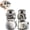 1pcs*cat +1pcs*dog, variant on Funny Salt and Pepper Glass Bottle, Salt and Pepper Shakers with Adjustable Pour Holes, Dog Salt and Pepper Shaker Containers, Cute Salt Pepper Shaker with Lids for Bar Camping (1pcs * dog)