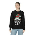 thumbnail image 6 of Butcher Elf Christmas Unisex Sweatshirt, S-2XL Holidays Xmas Elves, 6 of 9