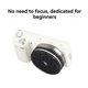 thumbnail image 2 of 32mm F10 Free Focus Pancake Lens for Sony E-Mount Series Mirrorless Cameras, 2 of 5