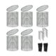 thumbnail image 4 of Protectores para plantas de jardín, robustos, de fácil montaje, jaulas metálicas multiusos para plantas. 5 juegos, 4 of 8