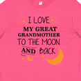 thumbnail image 4 of Inktastic I Love My Great Grandmother To The Moon and Back Youth T-Shirt, 4 of 5