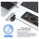 thumbnail image 3 of "Adaptador USB C a Ethernet RJ45 LAN Plug & Play para Macbook Pro Lab.G, Gris ", 3 of 5