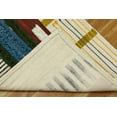 thumbnail image 7 of Casavani Hand Tufted Work Blue Cotton Rug Custom Dining Room Carpets Home Decor Kilim 8x11 feet, 7 of 7