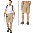 thumbnail image 4 of Weilanxin Cargo Shorts for Men Water Resistant Hiking Travel Active Nylon Shorts with 7 Pockets Khaki XL, 4 of 7
