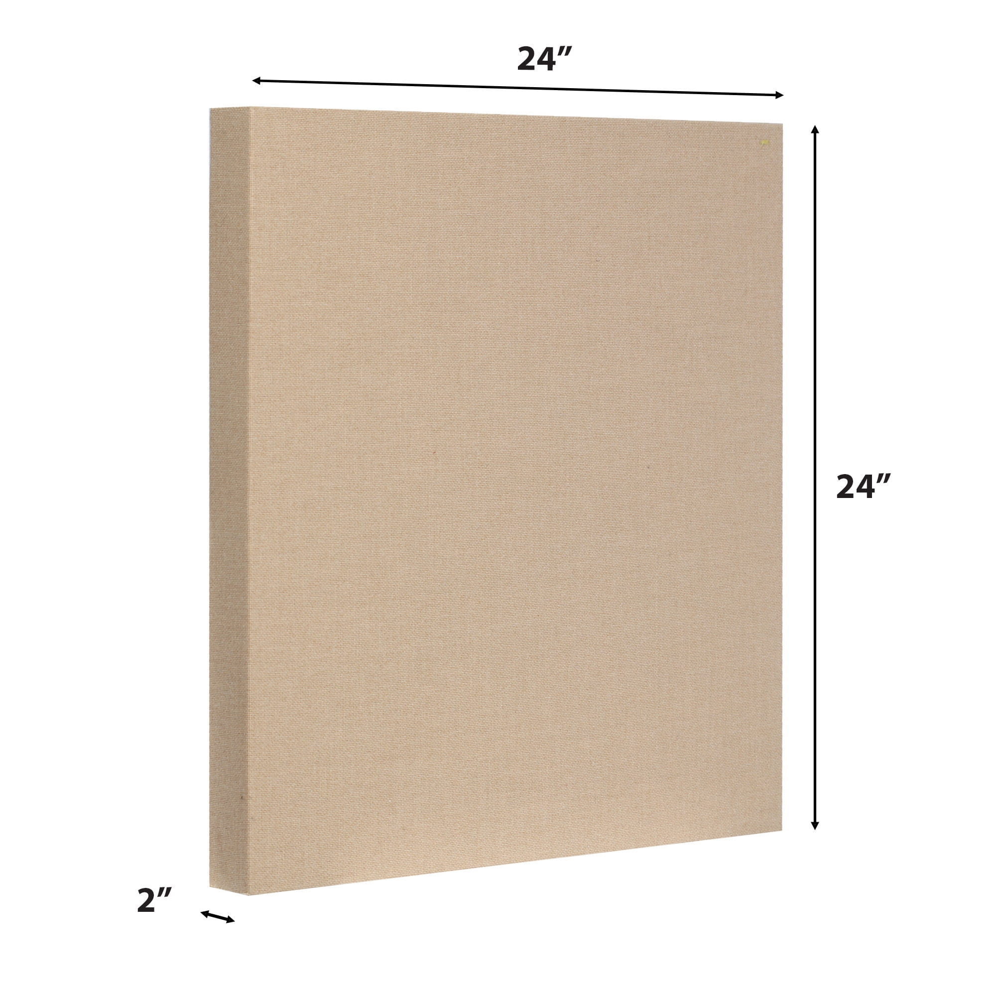 ATS Acoustics Hardened Edge Fire Rated Professional Studio Quality Acoustic Panel 24x24x2