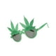 thumbnail image 1 of Matsuzay Novelty Glitter Green Maple Leaf Sunglasses Eye Dress Party Up Funny Glasses Kits de decoración para fiestas, 1 of 6