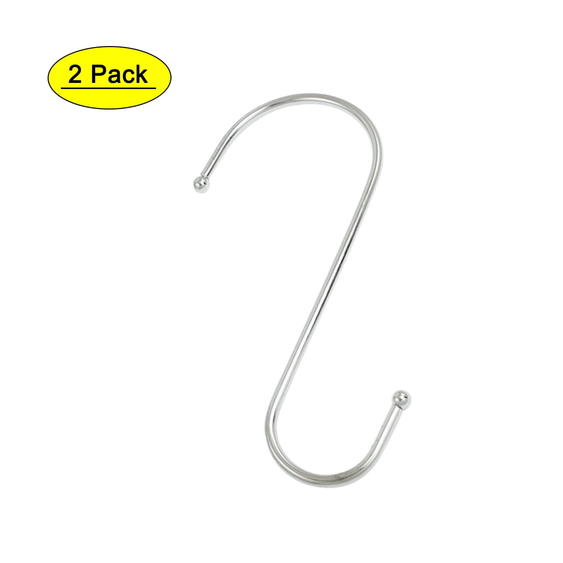 Uxcell Towel Metal 6' inch S Hooks for Hanging(pack of 2)