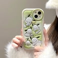 thumbnail image 1 of Sanrio Kuromi Pochacco-Funda de cuero para teléfono móvil, carcasa trasera suave anticaída para IPhone 14, 13, 12, 11 Pro, Max, 14 Pro Fivean unisex, 1 of 2
