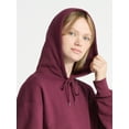 thumbnail image 3 of No Boundaries Essential Fleece Hoodie, Women's Sizes XXS-XXL, 3 of 3