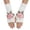 White, variant on SUXIAN Winter Mittens Warm Knit Fingerless Convertible Fashion Flowers Cozy Soft Autumn Gloves Winter Womens Black One Size