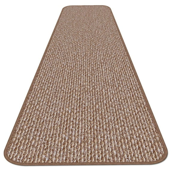 Skid-resistant Carpet Runner - Praline Brown - 6 Ft. X 27 In. - Many Other Sizes to Choose From