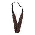 thumbnail image 1 of 1PC Braided Headband Elastic Stretch Adjustable Buckle Braid Hairpiece for Women Lady (Style 3), 1 of 4
