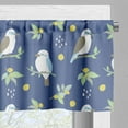 thumbnail image 3 of Ambesonne Bird Valance Pack of 2, Leaves Kookaburra and Lemons, 54"X12", Multicolor, 3 of 5