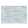 thumbnail image 1 of Pastel Cutting Board, Retro Style Pattern with Hexagonal Shapes Random Overlaps Cheerful Soft, Decorative Tempered Glass Cutting and Serving Board, Large Size, Multicolor, by Ambesonne, 1 of 1