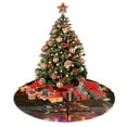thumbnail image 5 of Christmas Tree Skirt 36" Christmas Tree Light (18) Xmas Tree Skirts Mat for New Year Holiday Christmas Party Decorations, 5 of 5
