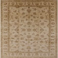 thumbnail image 1 of Ahgly Company Machine Washable Indoor Square Industrial Modern Light Brown Area Rugs, 5' Square, 1 of 7