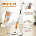 thumbnail image 5 of Spray Mop for Floor Cleaning Wet & Dry, with 14 oz Refillable Bottle and 2 Washable Microfiber Pads, 5 of 6