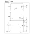 thumbnail image 2 of Kingston Brass CCK3141HCPL Vintage Tub Wall Mount Clawfoot Tub Faucet Package with Shower Enclosure and Hand Shower, Polished Chrome, 2 of 4