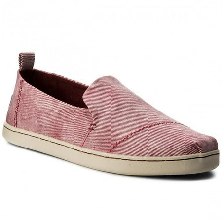 Женские балетки Toms красного цвета, окрашенные хной 10011741