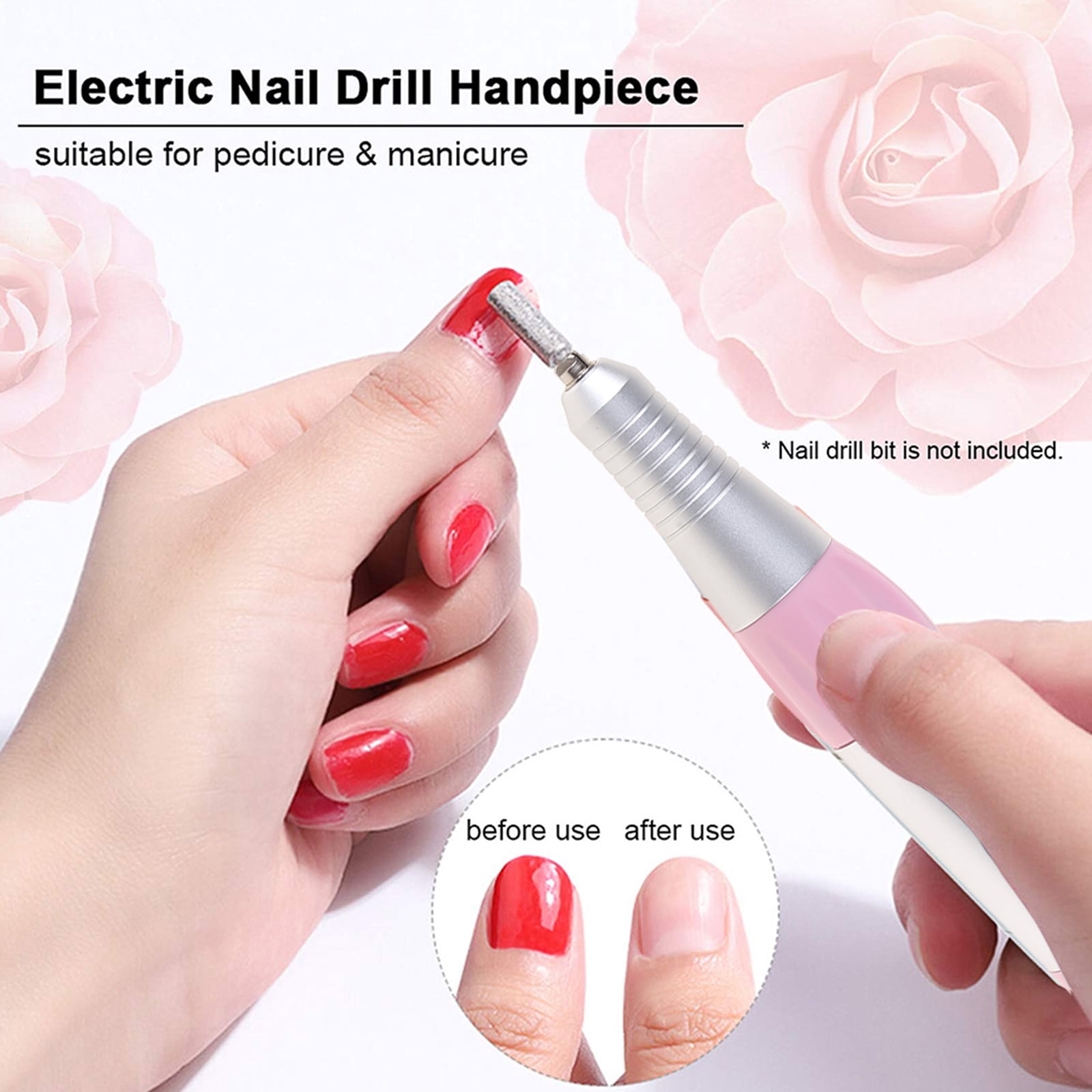 Mini Nail Drill Machine For Manicure Pedicure Professional Electric Electric Nail Manicure Tools Pedicure File Polisher