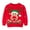 Red, variant on WEAIXIMIUNG Black Sweatshirt Kids 10-12 Children's Christmas Cartoon Sweater New Fall and Winter Baby Girls' Bottom Knitwear