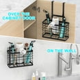 thumbnail image 2 of Hair Tool Organizer - Blow Dryer Holder /Hair Dryer Holder Cabinet Door, Bathroom Organizer Hair Care & Styling Tools Storage Basket for Hair Dryer, Curling Irons, Hair Straighteners, 2 of 6