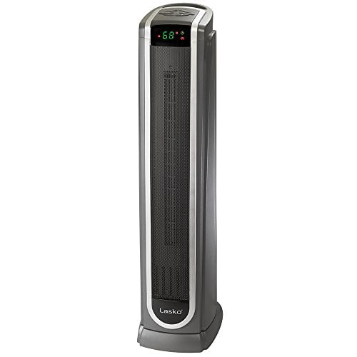Lasko Ceramic Tower Space Heater with Logic Center Digital Remote