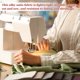 thumbnail image 4 of Uxcell Tela de Satén Blanco Lechoso por Yarda, 1 Yarda x 59 Pulgadas Tela Suave y Sedosa para Costura, Drapado, Forro de Vestido de Novia, Decoración del Hogar, Manualidades DIY, 4 of 6