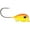 Chartreuse Orange, variant on VMC Hover Jig Size 2 in Pink Fire with UV Bright Finish