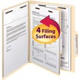 thumbnail image 2 of Clification File Folder, 1 Divider, 2" Expansion, Letter Size, Manila, 4 per Box (13706), 2 of 5