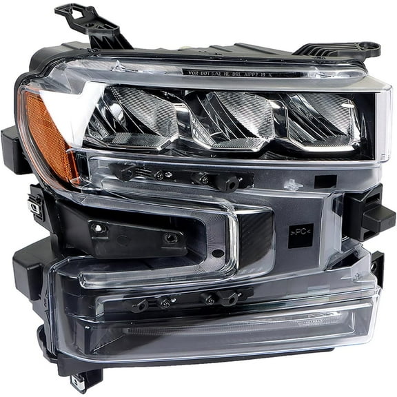 ALL-CARB GM2503497 Passenger Side Headlight Assembly Replacement for 2019-2021 Silverado 1500