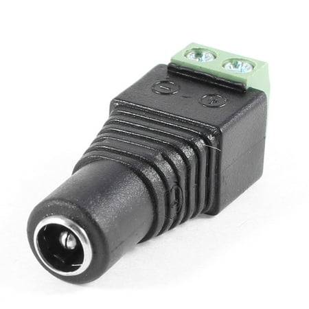Bargain Center - Unique Bargains Female 5.5x2.1mm Center Pin DC Power Jack Adapter Connector for CCTV Camera